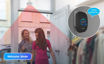 Wireless Doorbell Home Welcome Smart Door bell 150M Wireless Distance