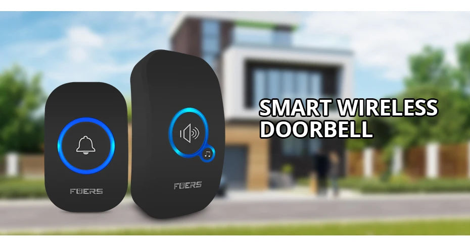 Wireless Doorbell Home Welcome Smart Door bell 150M Wireless Distance