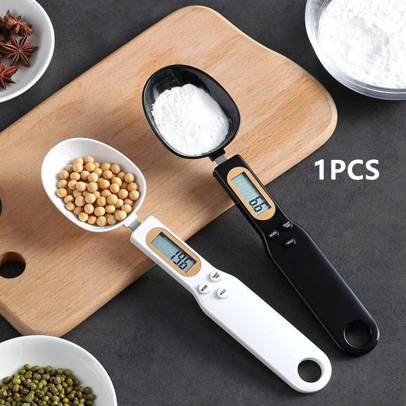 Electronic Kitchen Scale LCD Digital Measuring Food Flour Digital Spoon Scale