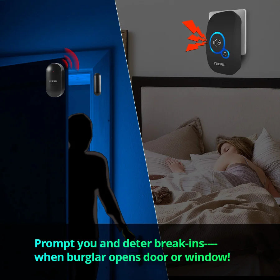 Wireless Doorbell Home Welcome Smart Door bell 150M Wireless Distance