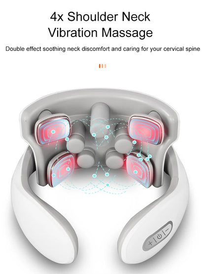 Neck Massage Machine 4 Head And Neck Protection Heating Machines