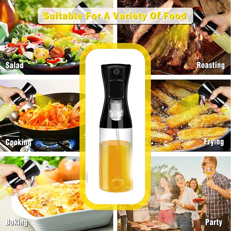 Oil Spray Bottle for Cooking Kitchen Olive Oil Sprayer for Camping BBQ Baking