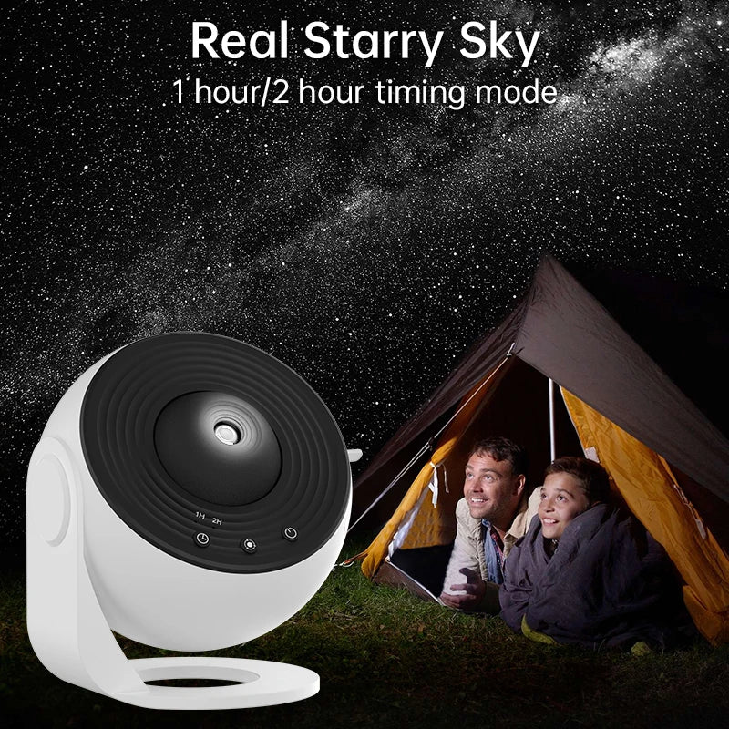 Night Light Galaxy Projector Starry Sky Projector 360° Rotate Planetarium