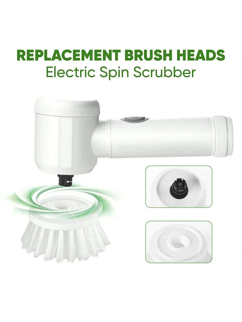 Powerful Electric Cleaning Brush Spin Scrubber Brush Deep Cleaning  Kitchen