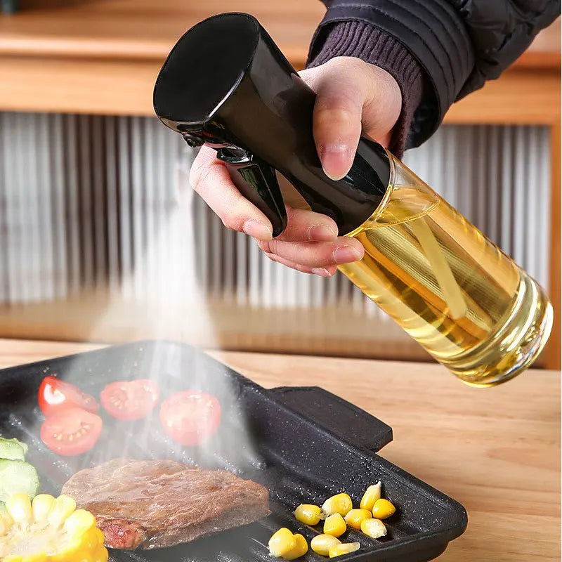 Oil Spray Bottle for Cooking Kitchen Olive Oil Sprayer for Camping BBQ Baking