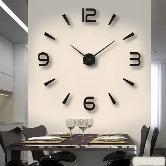 Fashion Modern Design Wall Clock 3D DIY Quartz Clocks Watches Acrylic