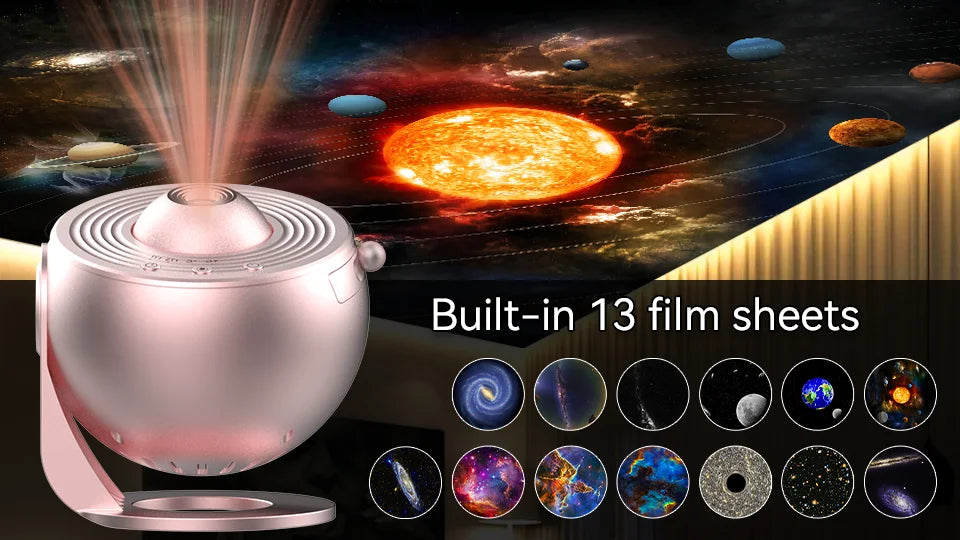 Night Light Galaxy Projector Starry Sky Projector 360° Rotate Planetarium