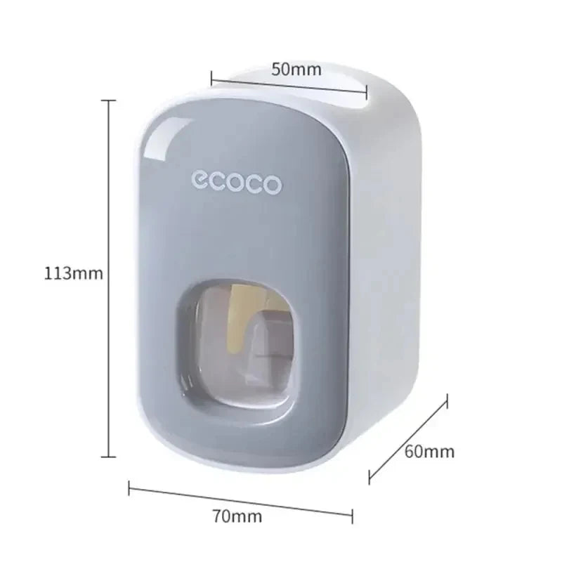 Automatic Toothpaste Dispenser No Nail Bathroom Toothpaste Squeezer