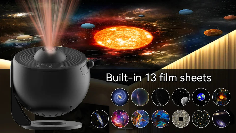 Night Light Galaxy Projector Starry Sky Projector 360° Rotate Planetarium